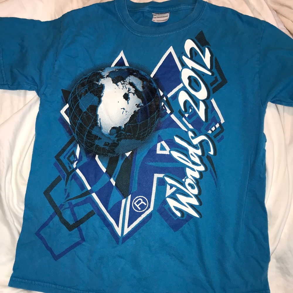Cheer Athletics Worlds 2012 t-shirt